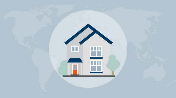 Global Housing Macro Map Infographic